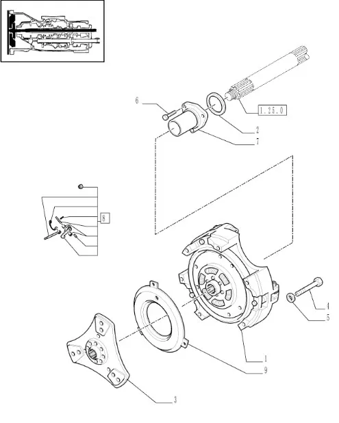 47134886 - корзина сцепления